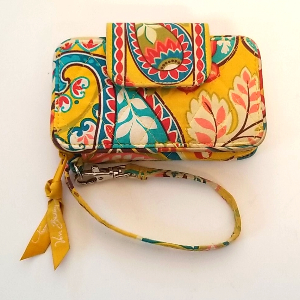 Vera Bradley cotton smartphone wristlet